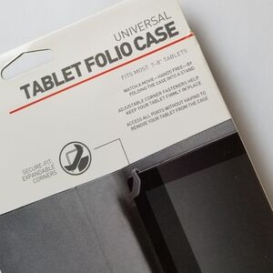 ❗Radioshack Gray Universal Tablet Folio Case❗